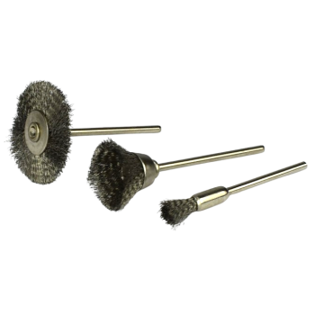 ΣΥΡΜΑΤΟΒΟΥΡΤΣΕΣ INOX MINI ΣΕΤ 3ΤΜΧ