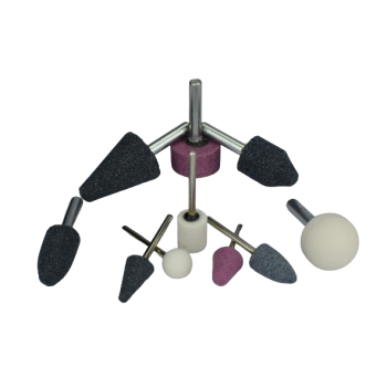 ΣΜΥΡΙΔΟΠΕΤΡΕΣ ΜΕ ΑΞΟΝΑ ΣΕΤ 10ΤΜΧ 3mm &amp; 6mm